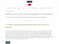 schwarzwaldverein-neustadt.de Webseite Vorschau