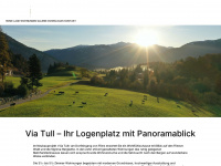 via-tull.ch Webseite Vorschau