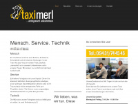 taxi-merl.info Webseite Vorschau