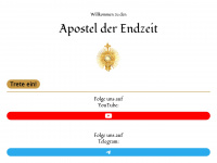 apostel-der-endzeit.com Webseite Vorschau