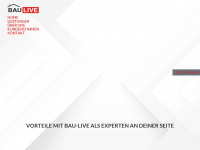bau-live.com Webseite Vorschau