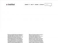 u-institut.com Webseite Vorschau