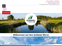 golfplatz-werne.de Webseite Vorschau