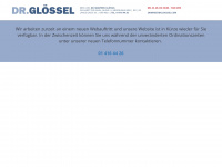 gloessel.com Webseite Vorschau