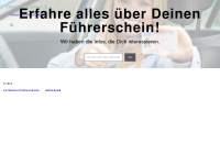 fuehrerscheininfos.com Webseite Vorschau