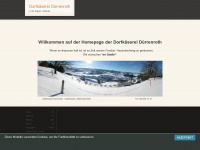 dorfkaeserei-duerrenroth.ch Webseite Vorschau