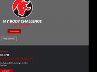 my-body-challenge.ch Webseite Vorschau
