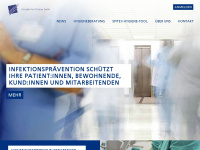 krankenhaushygiene.ch Webseite Vorschau