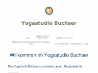 yoga-buchser.ch Webseite Vorschau