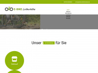 ebike-lutherhoehe.de Webseite Vorschau