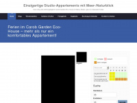 carobgarden.ch Webseite Vorschau