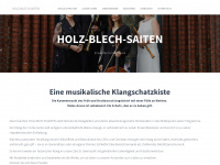 holz-blech-saiten.de Webseite Vorschau