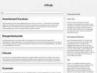 x70.de Webseite Vorschau