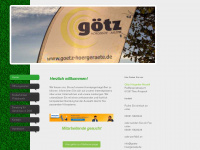 goetz-hoergeraete.de Webseite Vorschau