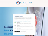 kardiologie-weissenburg.de Webseite Vorschau