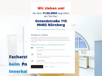 pneumologie-in-nuernberg.de Webseite Vorschau