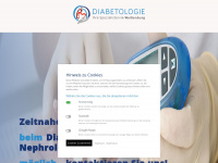 diabetologie-in-weissenburg.de Webseite Vorschau