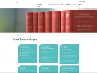 vatandtax.ch Webseite Vorschau