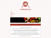 chefkokweb.nl Webseite Vorschau
