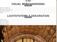 esd-decoration.com Webseite Vorschau