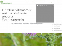 praxis-gruenhalden.ch Webseite Vorschau