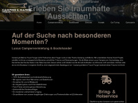 campingtraum.ch Webseite Vorschau