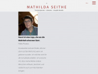 mathilda-seithe.de Webseite Vorschau