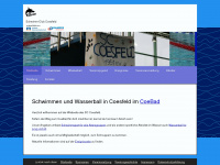 sccoesfeld.org Webseite Vorschau