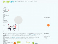 gender-care.de Webseite Vorschau