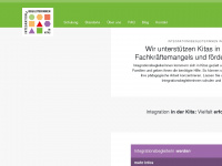 integrationsbegleiterinnen-in-kitas.de Webseite Vorschau