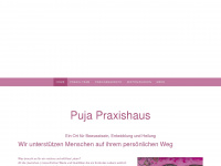 puja-praxishaus.de Webseite Vorschau