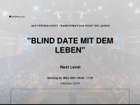 blinddatemitdemleben.ch Webseite Vorschau