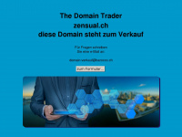 zensual.ch Webseite Vorschau