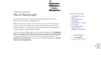 baubiologie-pfeiffer.de Webseite Vorschau