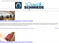 wunschschmiede.net Webseite Vorschau