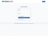 fundmusic.gmbh Webseite Vorschau