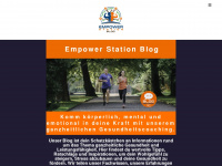 empower-station.blog Webseite Vorschau