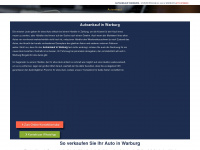 autoankauf-warburg24.de Webseite Vorschau