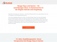 haus-gartenservice-runge.de Webseite Vorschau
