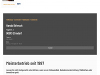 moebelbau-griesch.de Webseite Vorschau