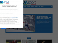 oasport.it Webseite Vorschau
