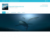 kapstadt-haitauchen.de Webseite Vorschau