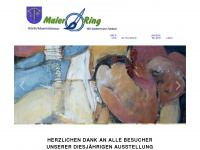 malerring-wörth.de Webseite Vorschau