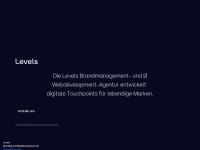 levels.dev Webseite Vorschau