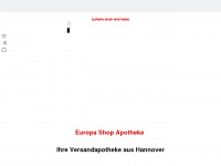 europa-shop-apotheke.de Webseite Vorschau