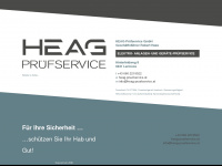 heag-pruefservice.at Webseite Vorschau