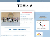 tom-vechta.de Webseite Vorschau