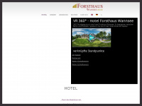 hotel-forsthaus-wannsee.de Webseite Vorschau