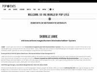 pop-eyes.net Webseite Vorschau