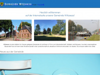 gemeinde-witzeeze.de Webseite Vorschau